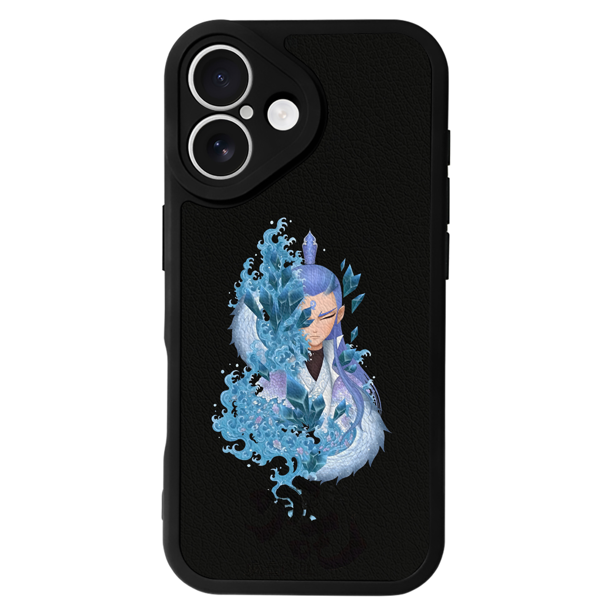 （画像用） Ne Zha 2 ナタ 魔童の大暴れ 【iPhone 16シリーズ対応】シリコンスマホケース（レザー調） 材質：シリコン